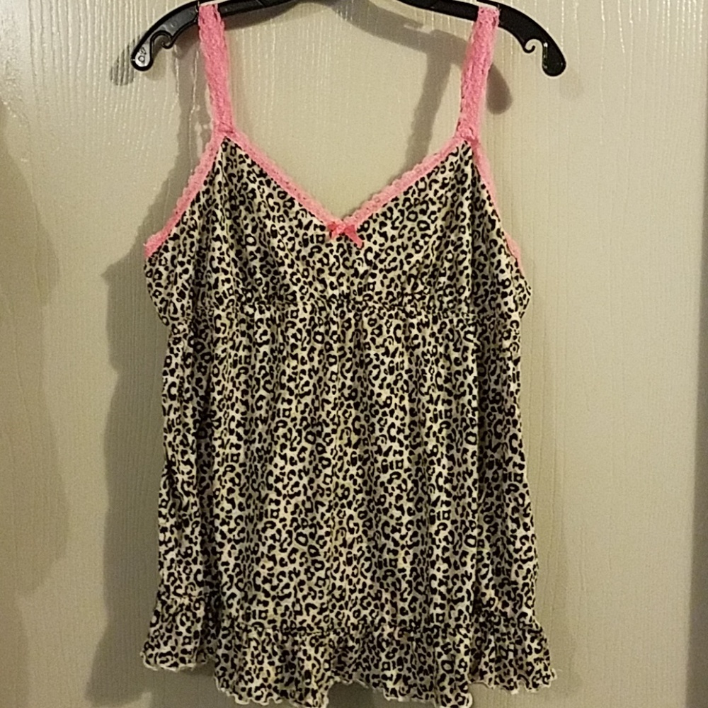 Animal print Sleep top size XL
